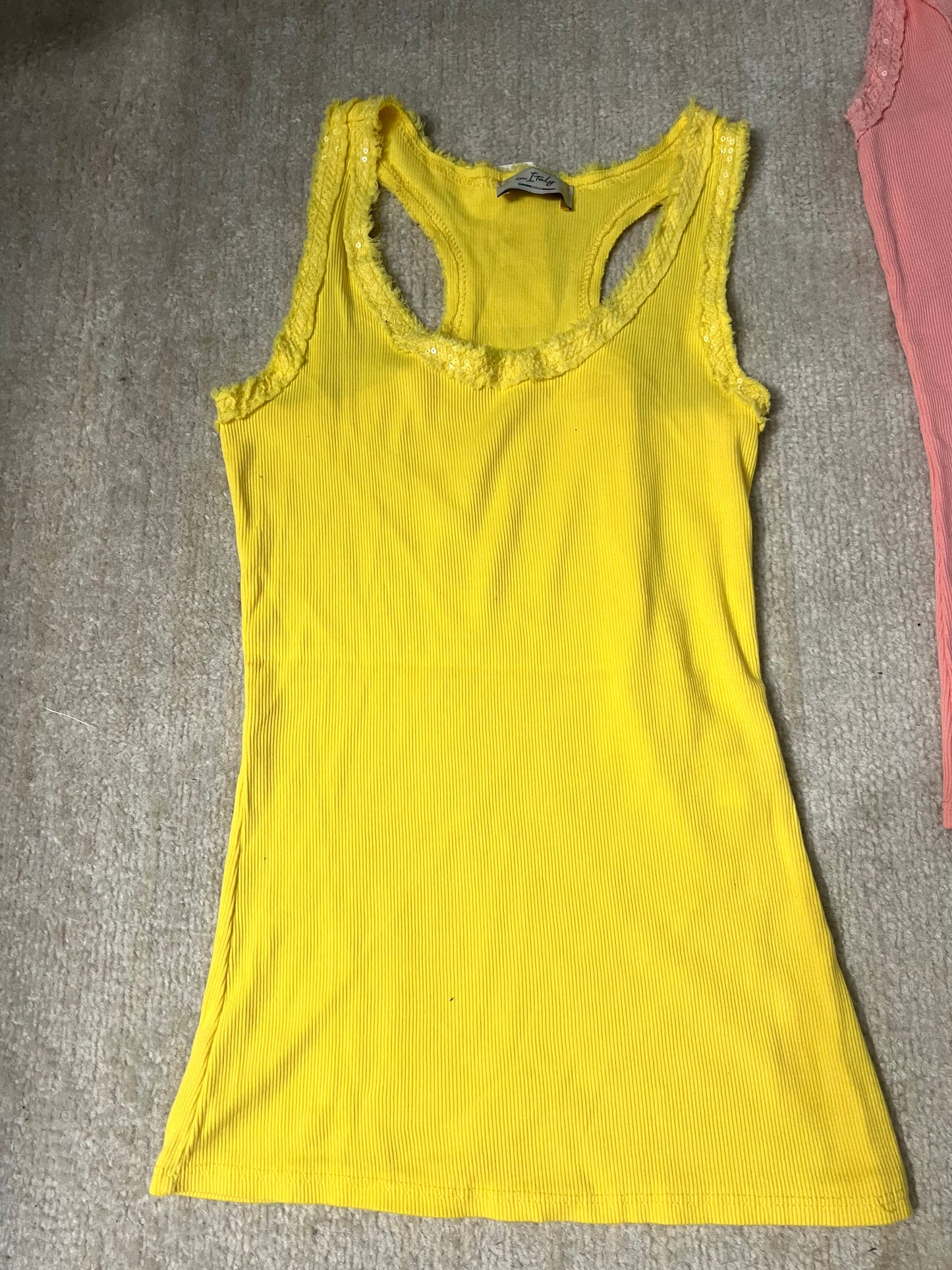 Italian sequins tank top