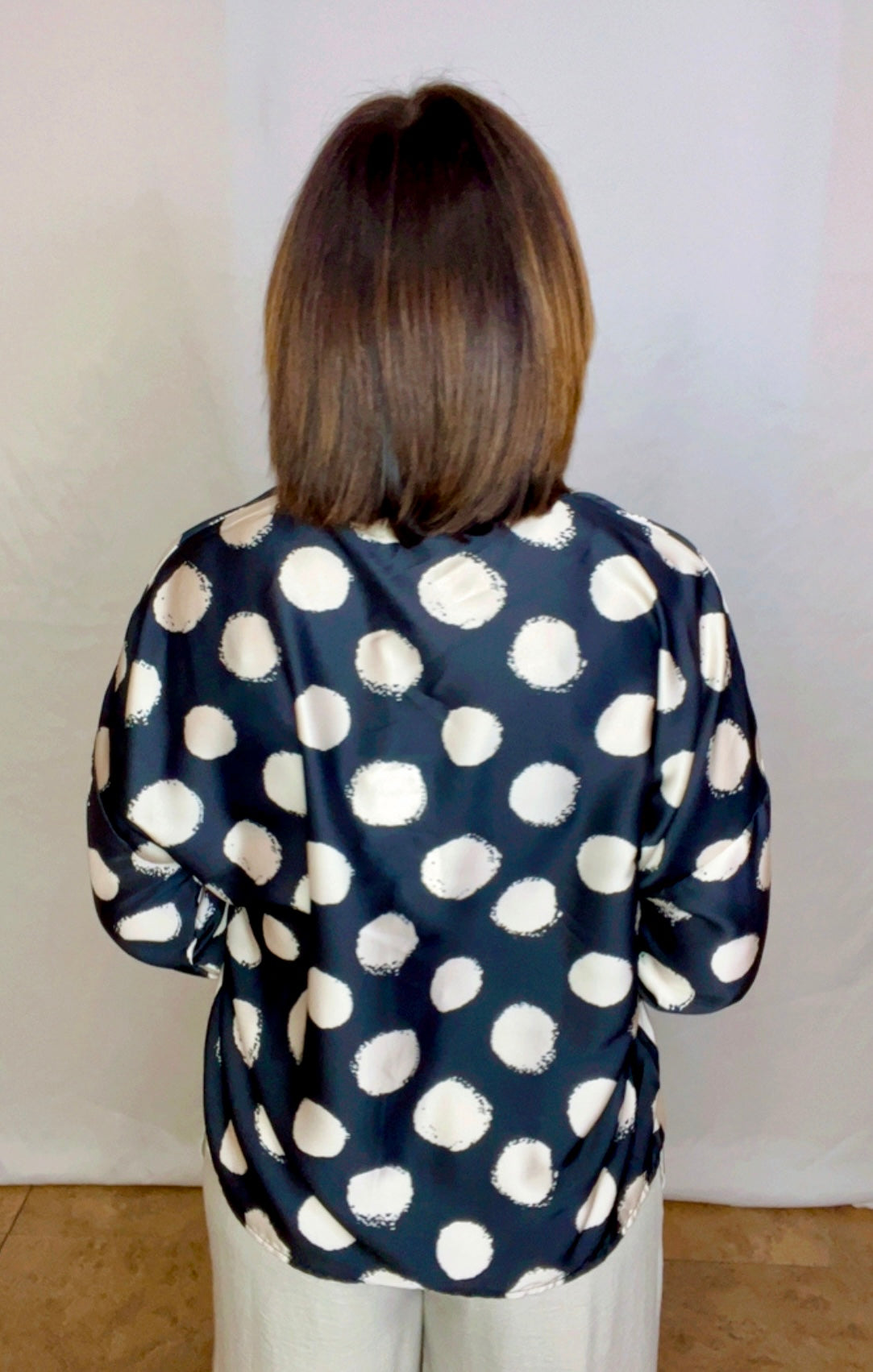 Italian Polka Dots Blouse