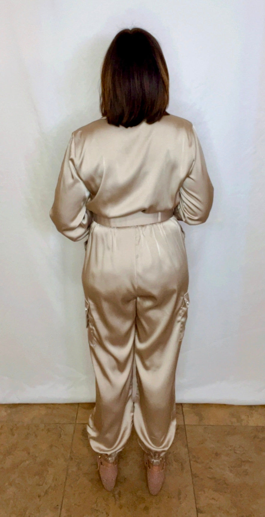 Italian Cargo Jumpsuit