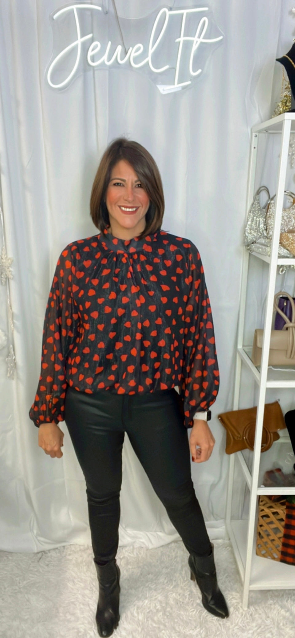 Italian Heart Blouse