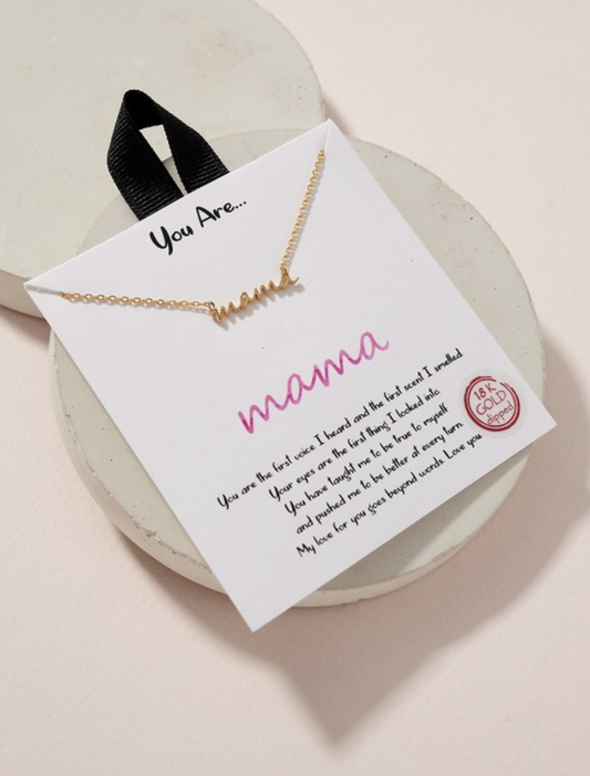 Mama Necklace-